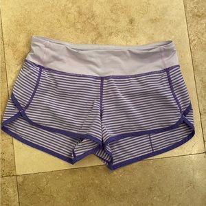 Lululemon speed up shorts size 4